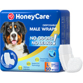 HONEY CARE paquete frontal mostrando el cubreano Large y beneficio de protección
