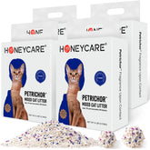 HONEY CARE front packaging showing 24 lb value pack and branding benefits