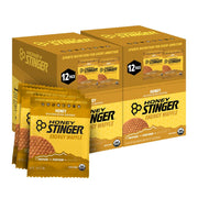 Honey Stinger front packaging showing brand and 24-count box for easy stocking