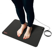 hooga grounding mat front view showing full 24 by 16 surface and contact area benefit