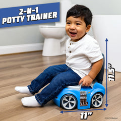 Hot Wheels orinal en uso con niño que muestra confianza y seguridad