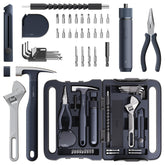 HOTO kit 40 piezas frontal mostrando estuche compacto y ordenado