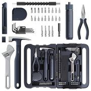 HOTO kit 40 piezas frontal mostrando estuche compacto y ordenado