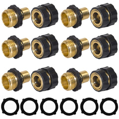 Hourleey conector rápido frontal mostrando diseño y acabado duradero