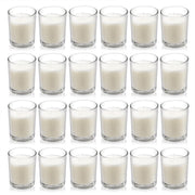 Housecret pack frontal de 24 velas votivas en vaso, ideal para eventos