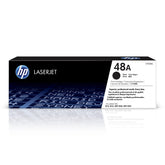 HP cartucho 48A frontal mostrando diseño y compatibilidad, garantía de calidad