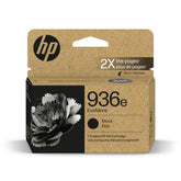 HP 936e black front packaging showing product and yield benefit