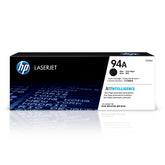 HP 94A front packaging showing product and compatibility benefits