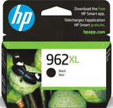 HP 962XL front packaging showing cartridge and compatibility badge