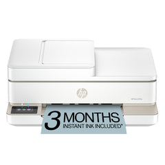 HP Envy 6555e front view showing compact all-in-one design and easy access