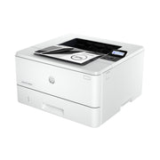 HP LaserJet Pro 4001dn vista frontal mostrando diseño compacto y profesional