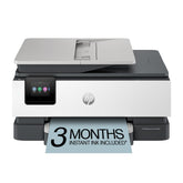 HP OfficeJet Pro 8125e frontal mostrando diseño compacto y accesibilidad