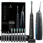 HUACO CARE vista frontal del kit en color negro, limpieza completa