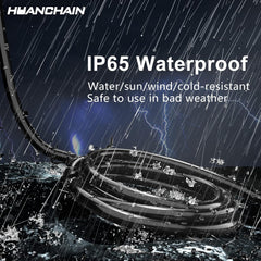 huanchain cable enrollado con correa de almacenaje, orden y ahorro