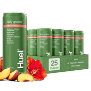 Huel bottle front view showing branding and refreshing drink benefit