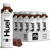Huel ready-to-drink front packaging showing nutrition and convenience benefits