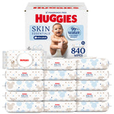 Huggies toallitas pack frontal mostrando 15 paquetes, conveniencia inmediata