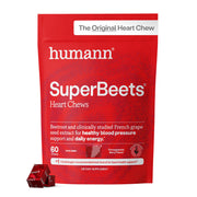 HumanN SuperBeets front packaging showing product identity and count for clear choice