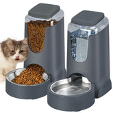 HWONMTE front set view showing both feeder and waterer, clear monitoring benefit