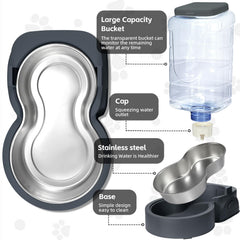 HWONMTE water reservoir valve detail, leak-resistant spiral valve benefit