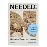 HydraMamá Hydration Support frente del empaque mostrando 30 sobres para hidratación rápida