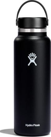 Hydro Flask 40 oz front view showing bottle shape and color, ideal for hydration