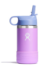 Hydro Flask front view in Anemone Purple showing vibrant color and size benefit