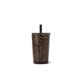 HydroJug vista frontal marrón leopardo con diseño elegante y práctico