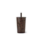 HydroJug vista frontal marrón leopardo con diseño elegante y práctico