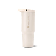 HydroJug front view showing cream finish and large 40oz capacity for fewer refills