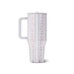 HydroJug Traveler tapa y sorbete plegable Primrose para bebida higiénica segura