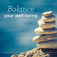 Hyland's comparación de tamaño junto a una moneda para referencia de dosis