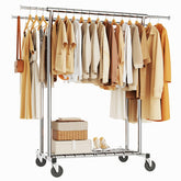 HYSEYY front view full rack showing high-capacity storage benefit