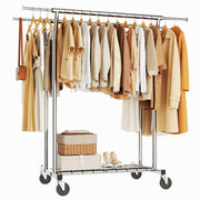 HYSEYY front view full rack showing high-capacity storage benefit