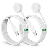 Hzevn vista frontal del pack de 2 cables, conveniencia doble