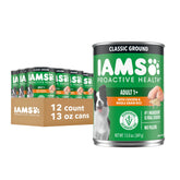 IAMS front can chicken proactive health showing label and benefit