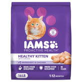 IAMS front packaging showing brand and chicken recipe benefits