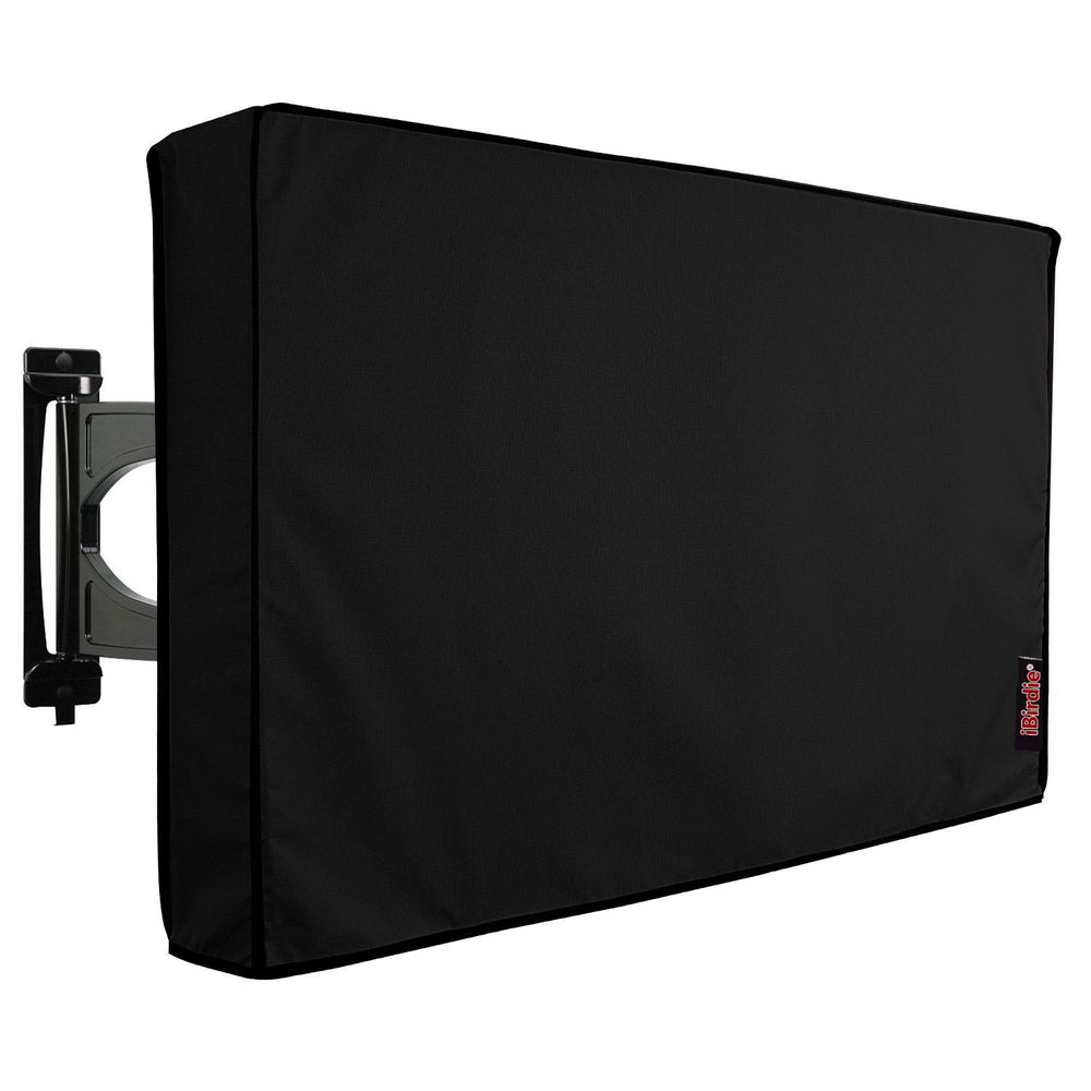iBirdie front view of cover on outdoor TV showing complete protection and neat fit
