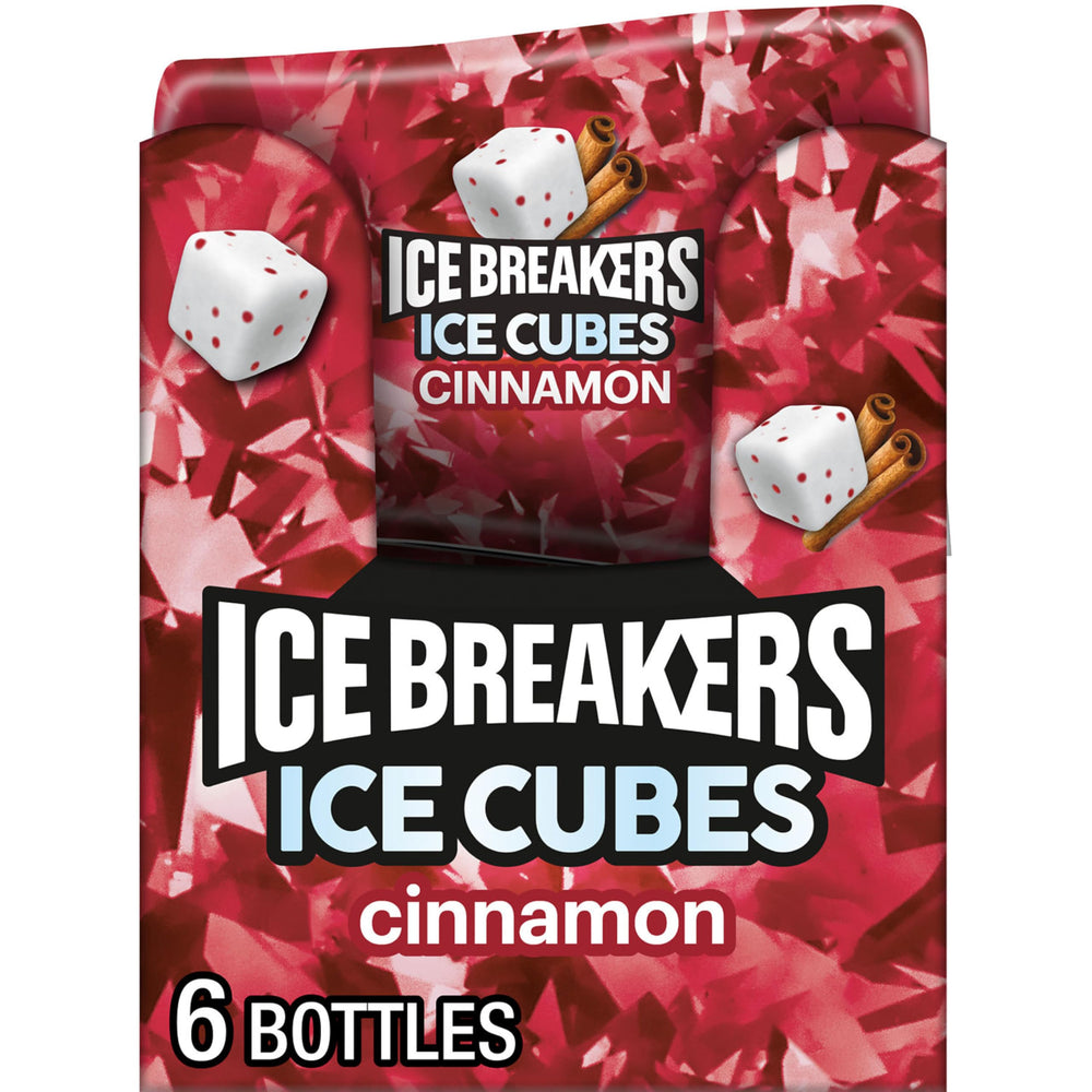 Ice Breakers botella frontal con cubos, práctico para llevar