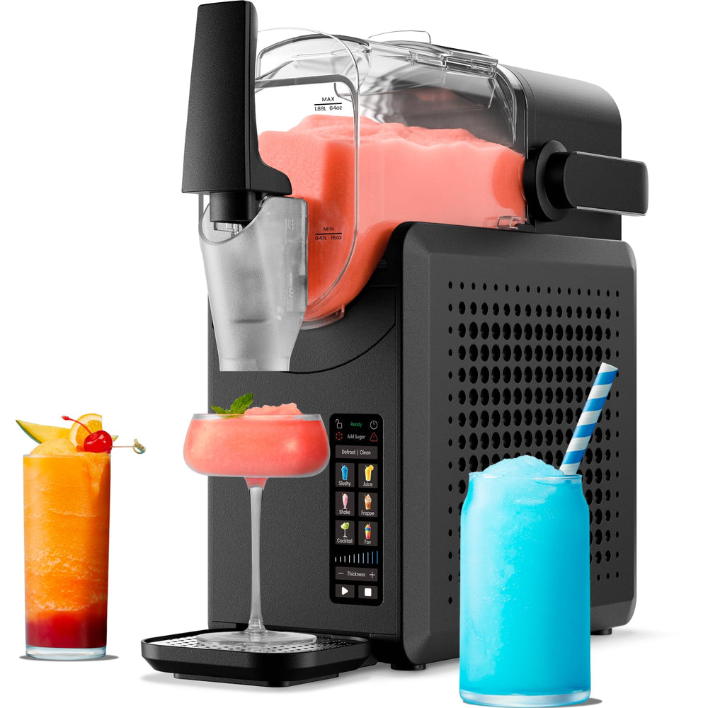Iceman front view of Slush-Ease MAX showing compact design and quick service