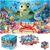 IFLOVE front packaging showing sea turtle puzzle, clear gift-ready presentation