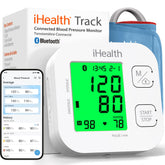 iHealth Track front display showing color-coded reading for quick interpretation