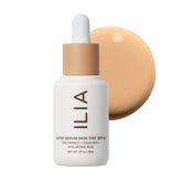 ILIA Super Serum Skin Tint front packaging showing product and label, clarifies identity