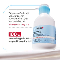 Illiyoon detalle del complejo de ceramidas que refuerza la barrera cutánea