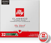 illy empaque frontal mostrando 32 cápsulas y beneficios de sabor