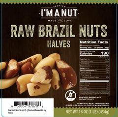 I'm A Nut bol con nueces listas para snacking, fuente natural de grasas saludables