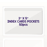 IMAGAME empaque frontal del pack de 50 fundas adhesivas, ideal para organización