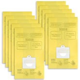 Improvedhand frente del empaque del pack de 10 bolsas mostrando compatibilidad