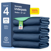 IMPROVIA front packaging view showing pack of four protective pads and convenience