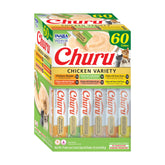 INABA Churu frente del paquete mostrando cantidad y sabor, apetece al gato